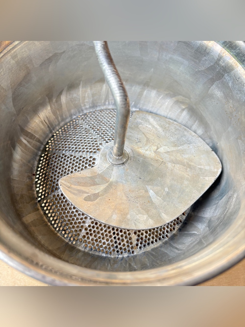 Vintage Food Mill Foley USA Minneapolis MN Ricer Stainless Steel 7” 2 Quart - Picture 3 of 11